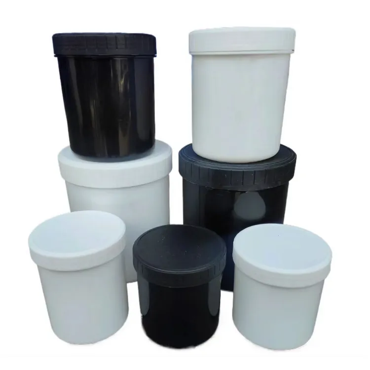 油墨罐 广口塑料瓶 1公斤包装桶1000ml储物罐