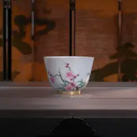 徐窑丨梅竹双清自在杯 80ML 景德镇陶瓷