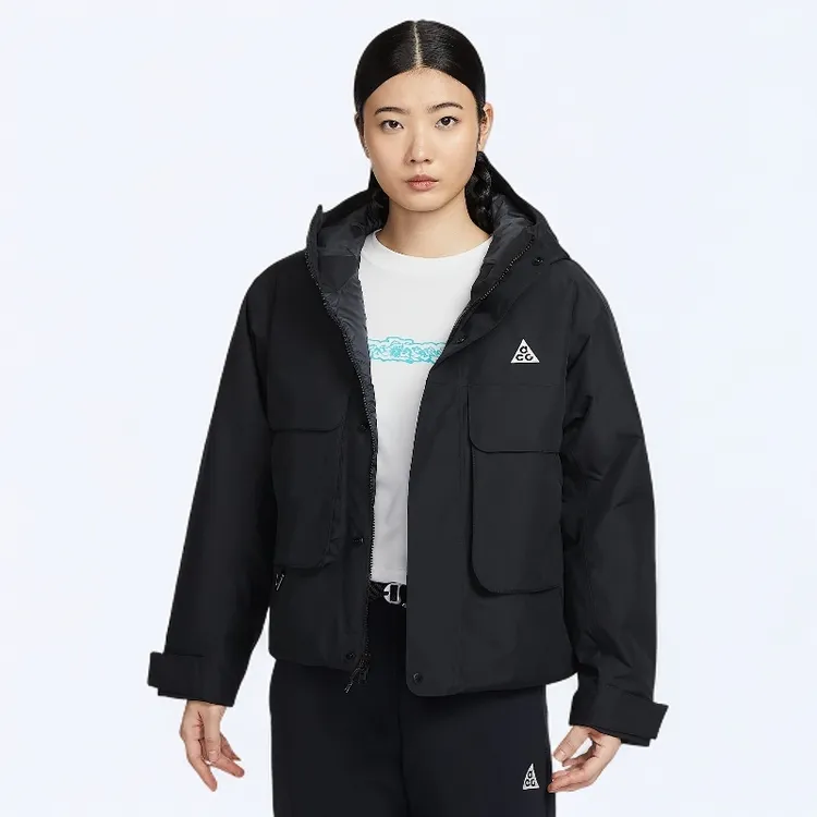 Nike耐克冬季女子ACG运动休闲连帽棉服外套FV7328-010
