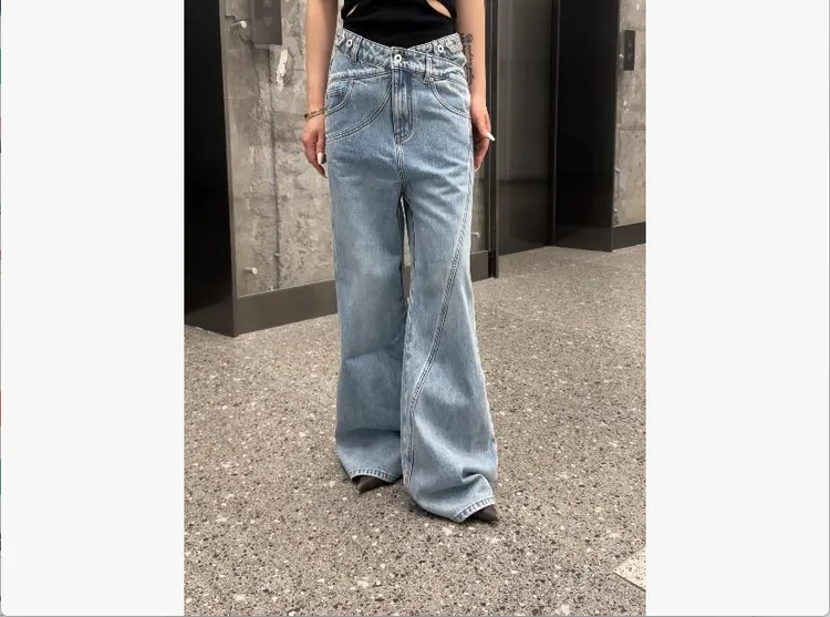 FENGCHEN WANG牛仔裤FCW0417TR02B