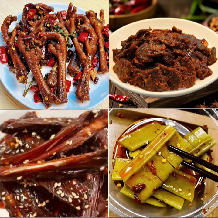 “刀豆宠粉套餐”主图+鸭肉片鸭脖+鱼块+小鸭爪+锁骨+翅根1个共10样