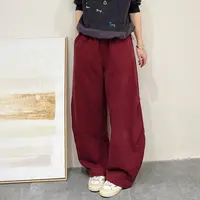 喜悦出品｜秋分｜微加绒廓形卫裤