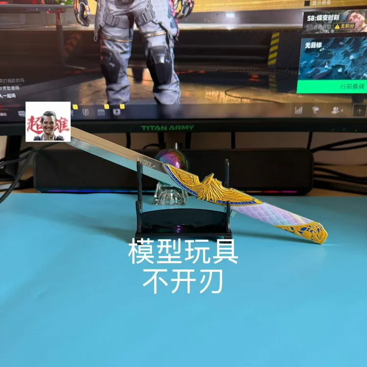 三角洲行动周边暗星金属模型28厘米摆件男生礼物炫酷桌面摆件