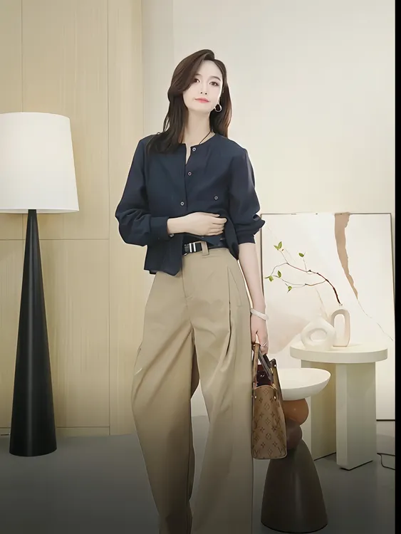 醋酸薄款衬衫女装短款2025夏新款韩版时尚小个子百搭防晒天丝衬衣