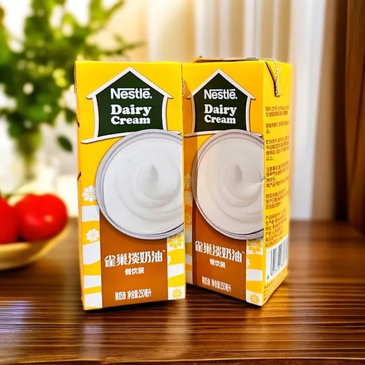 Nestle/雀巢淡奶油餐饮装稀奶油营养早餐必备
