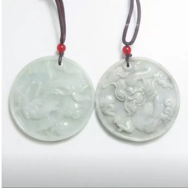 创意饰品龙凤呈祥国风项链       