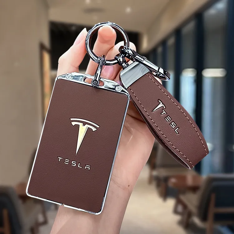 适用特斯拉卡片钥匙套model3汽车modely高级遥控3焕新y壳modelx扣