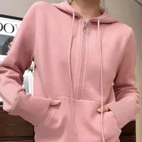 AMASS/阿玛施 新款百搭休闲运动感舒适连帽卫衣式外套538083 
