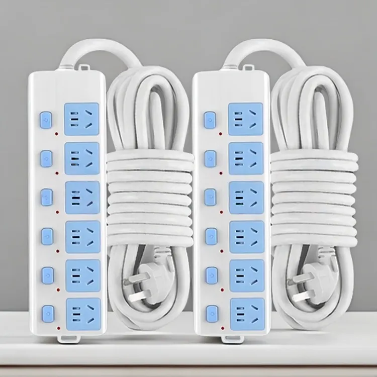 带线2-30米加粗长插线板多孔排插大功率多孔电插板家用插座拖线板