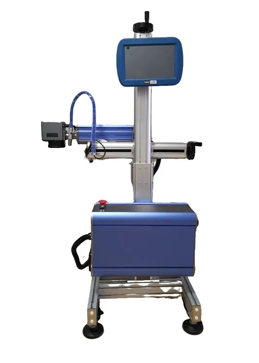 激光喷码机可在金属材质、电缆、PE黑管上打印效果清晰美观寿命长