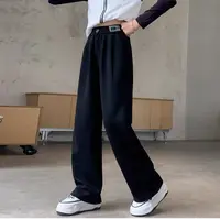 1681老林家秋款中性款运动裤黑色