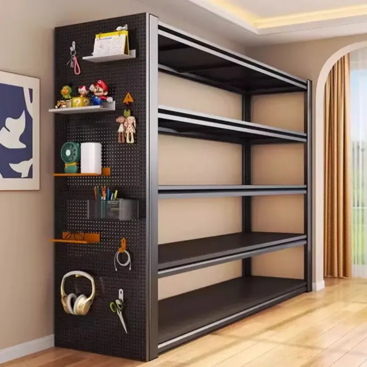 家用货架多层置物架阳台快递超市仓库地下室角钢储屋厨房收纳铁架商品图