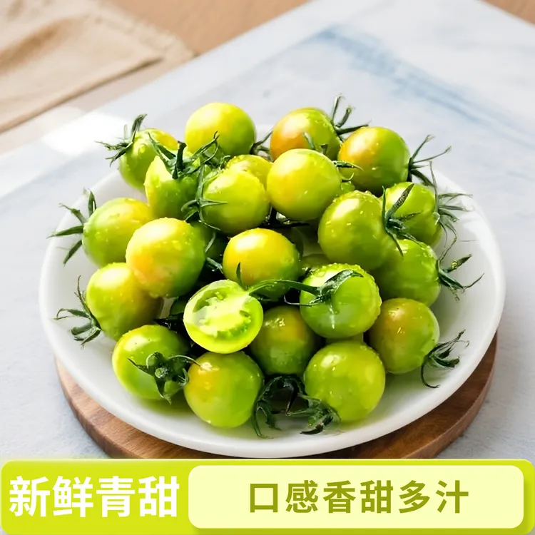 【京东包邮】正宗青甜2号小番茄脆甜爽口皮薄爆汁现摘现发