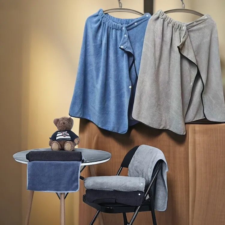 【男士专用】浴巾可穿可裹吸水速干男款四季通用洗澡裹巾可穿浴巾袍