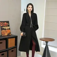 POPULARYW【卿山赴】Z·R上品屋 轻奢风秋冬气质高级感羊毛大衣