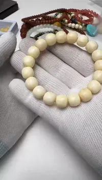 白玉菩提手串文玩文玩