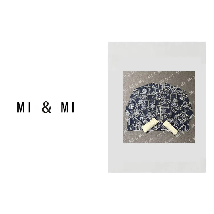 MI & MI 春季新款新中式外套复古刺绣 2502-014