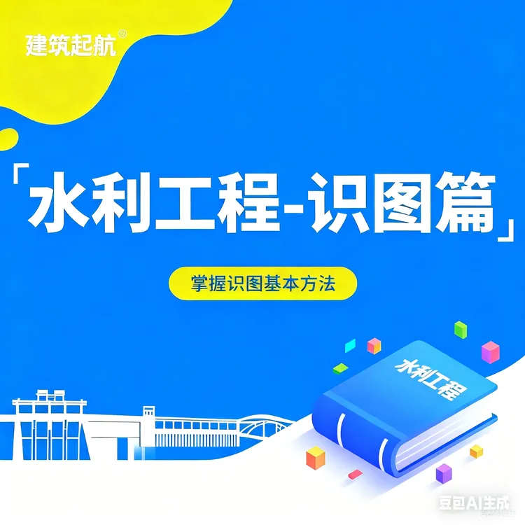  水利工程图纸识图/水利施工图纸线上培训【送图纸+答疑】