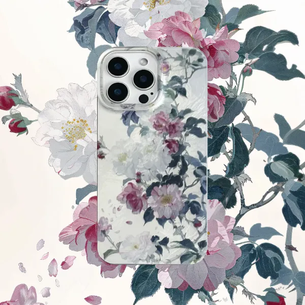 国色芳华·适用苹果16pro小米15iphone16华为mate70高级感手机壳