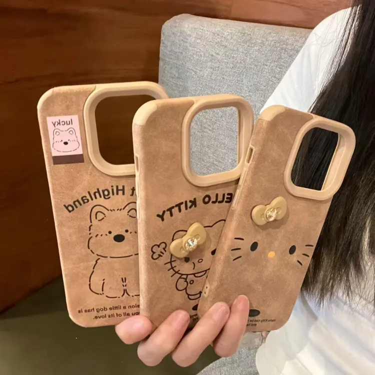 西高地标签适用苹果17手机壳iPhone16Pro高级12/15Pro女/14proMax