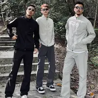 Hans院长 lulu夏季防晒衣冰感速干休闲户外合身版型夹克