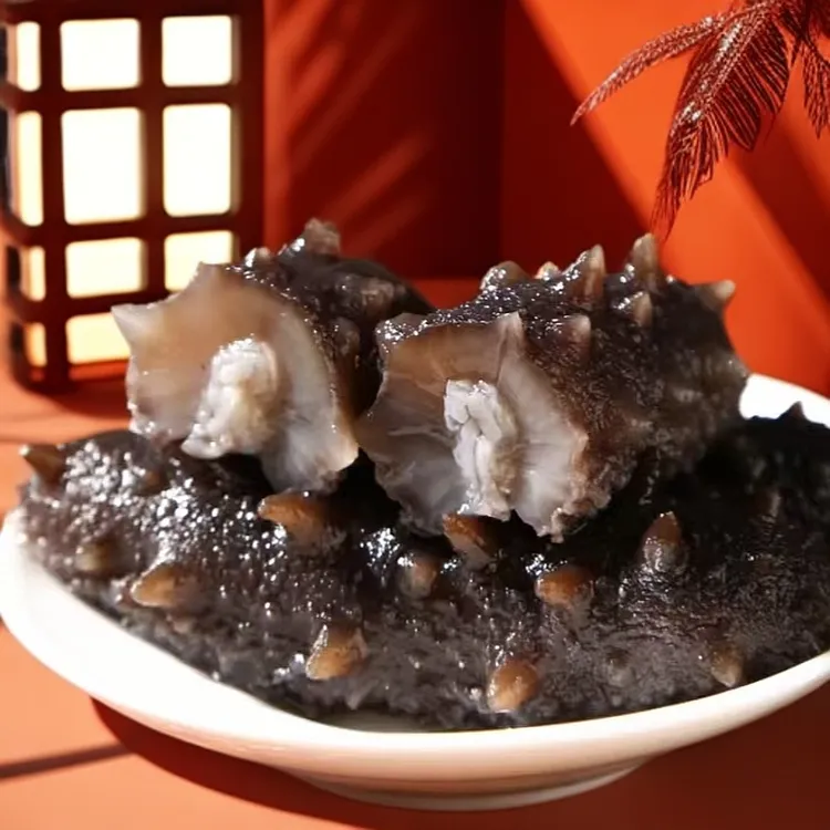 青岛即食海参13-16只左右顺丰京东包邮独立包装 可试吃一只