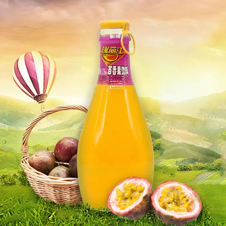 云南特产瑞丽江百香果果汁饮料国伟清新自然酸甜可口水饮料