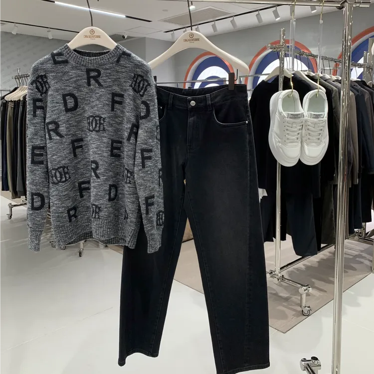 DIKALO FERRE/迪卡里奥 费雷D53MY122男士新款美利奴长袖羊毛衫