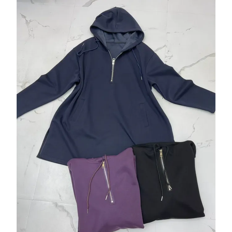 秋季新款韩版连帽中长款女卫衣9800
