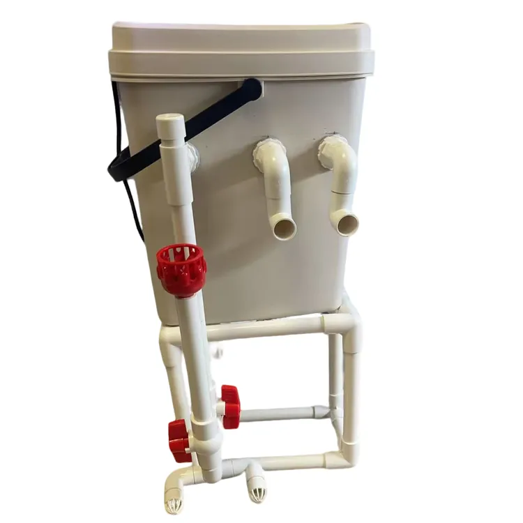 干湿分离茶水桶鱼缸龟缸过滤小空间可用不占地懒人养鱼打造空气缸