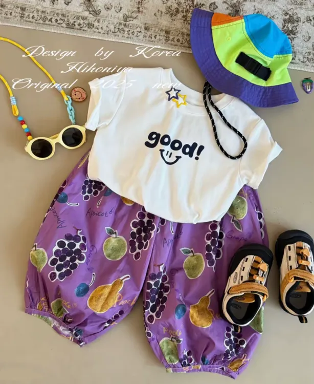 【童趣遛弯裤】YTJJ·25夏装女童夏季裤子女宝薄款防蚊裤休闲裤25512