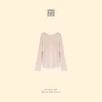 OYBN欧阳贝妮【夏日琉璃】微胖大码纯色简约针织打底衫上衣1833