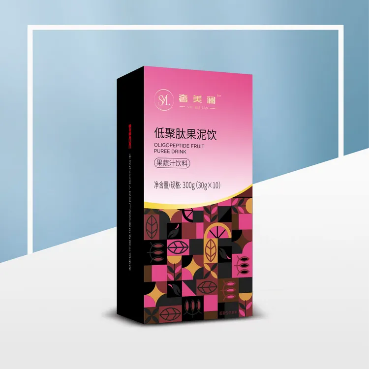 奢美澜低聚肽果蔬汁果泥300g/盒