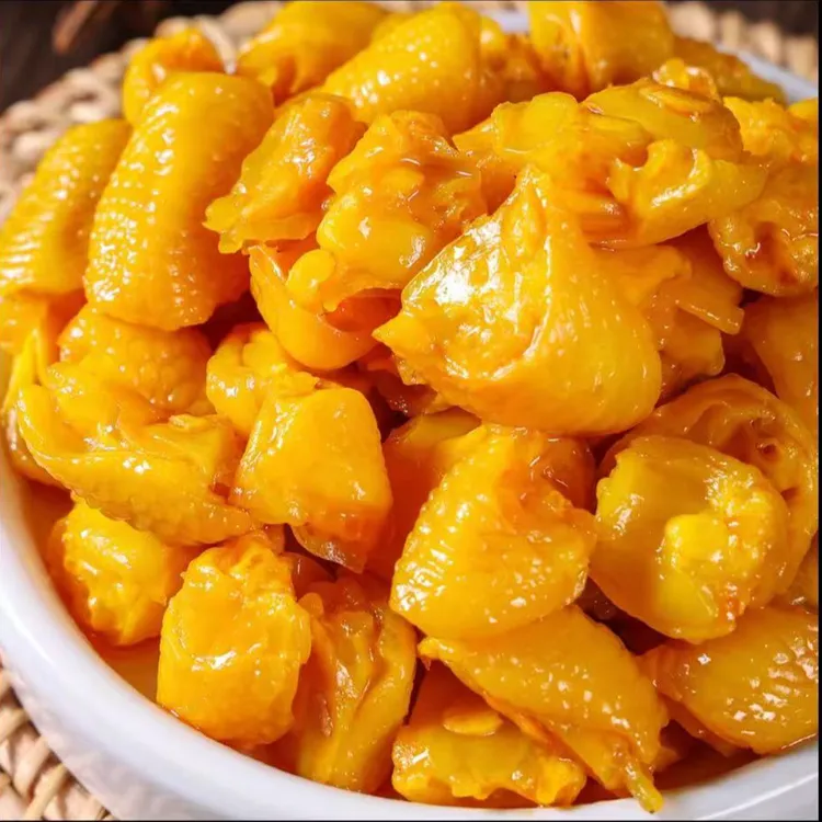 盐焗鸡脚筋开袋即食办公室解馋休闲零食深夜美味去骨鸡爪筋