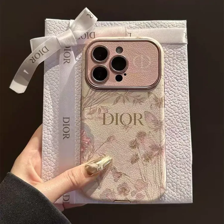 新款皮质潮牌适用苹果17promax手机壳iphone16高级感15时尚14防摔