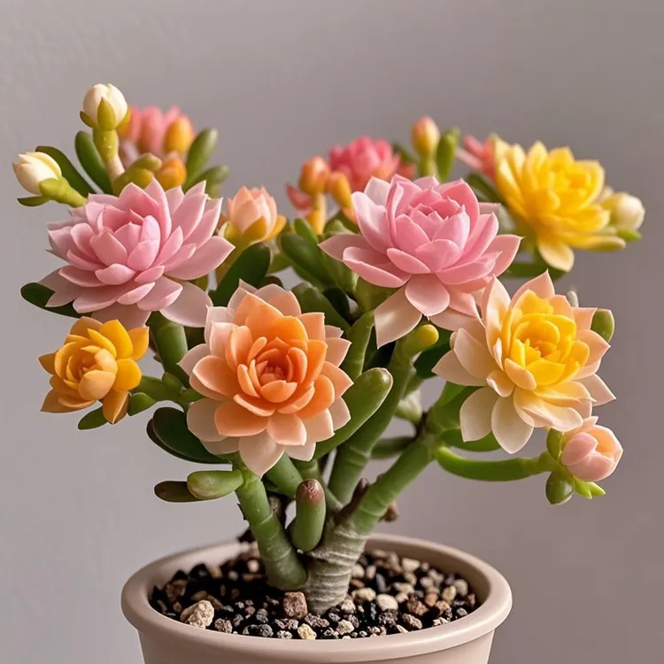 耐寒浓香紫月寒多肉花卉重瓣大花庭院盆栽四季开花夏季驱蚊植物