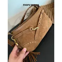 FVOFV【流苏包】时尚复古单肩流苏包HJ066