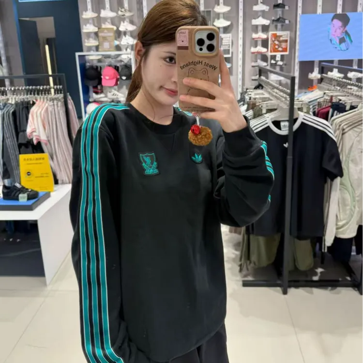 adidas/阿迪达斯LIVERPOOL FC 利物浦男子足球文化卫衣JW5472