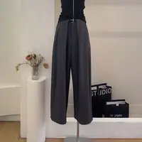 【哪吒裤】高腰垂感高级感西装裤（今天带腰带）-66080