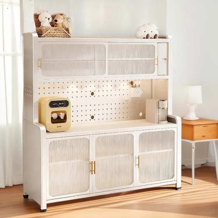 婴儿喂养台宝宝用品置物玩具整理收纳柜家用多层落地大容量储物柜