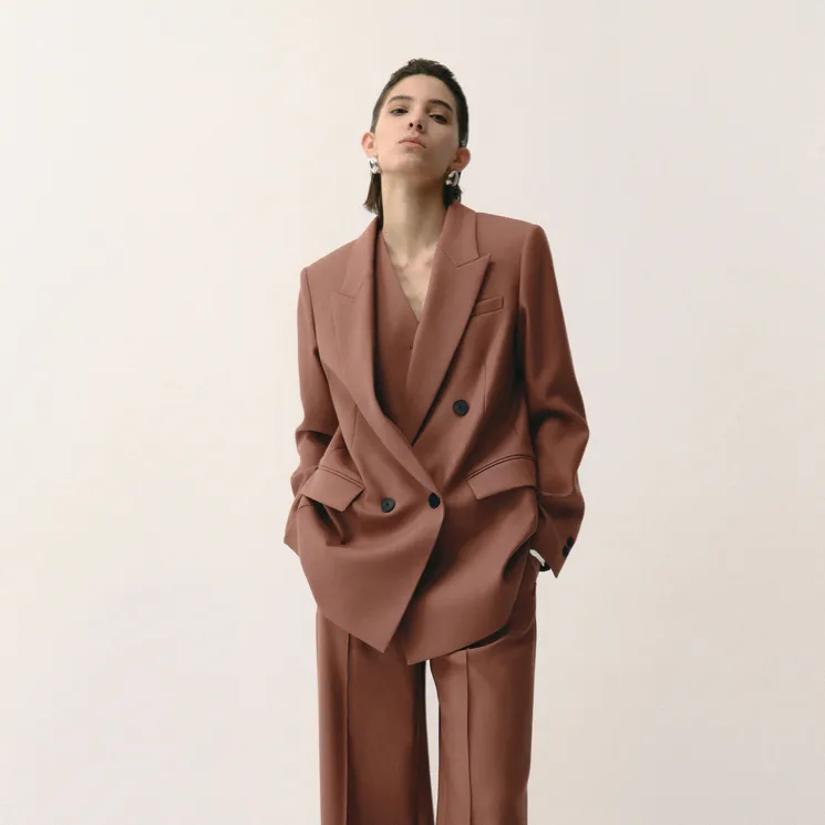 TORIL 精纺羊毛四粒扣戗驳领西装外套设计师经典 TGD2FSW006