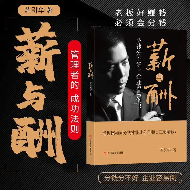 《薪与酬》老板必读企管书籍，分钱分不好，企业容易倒！
