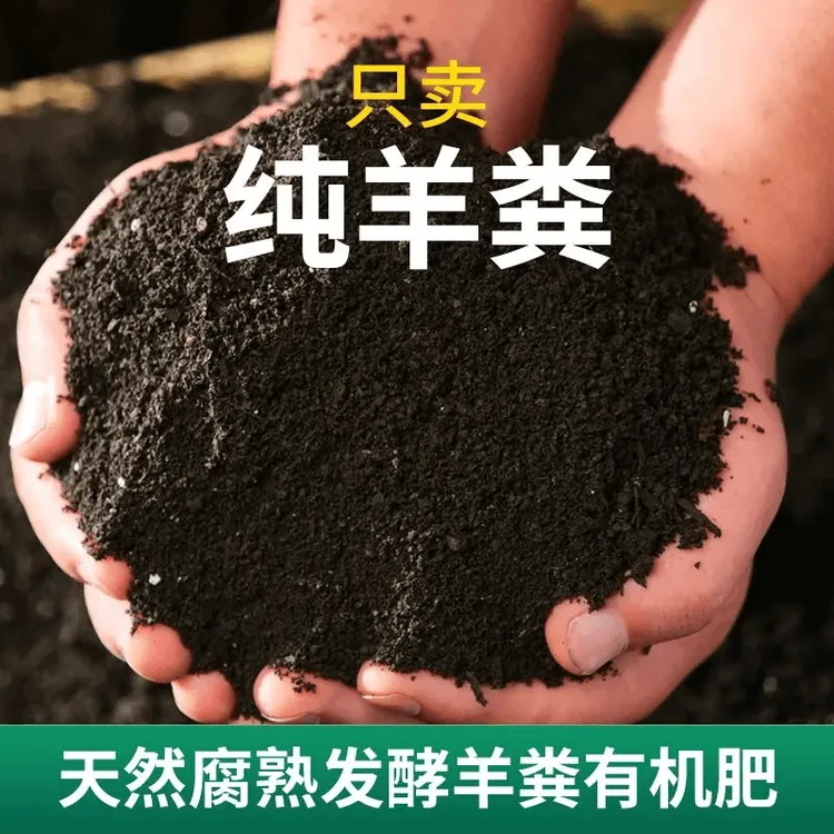 汀花院纯羊粪有机肥 发酵粉末 养花种菜专用 