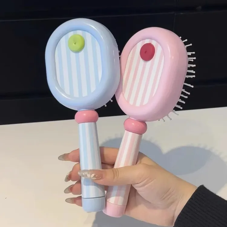 好喜欢我的新梳子！奶油气囊梳按摩头皮气垫梳家用女士专用防静电