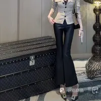 粉红PINK丨“不二选择”高级感时尚显瘦百搭皮裤FH25C3K2935