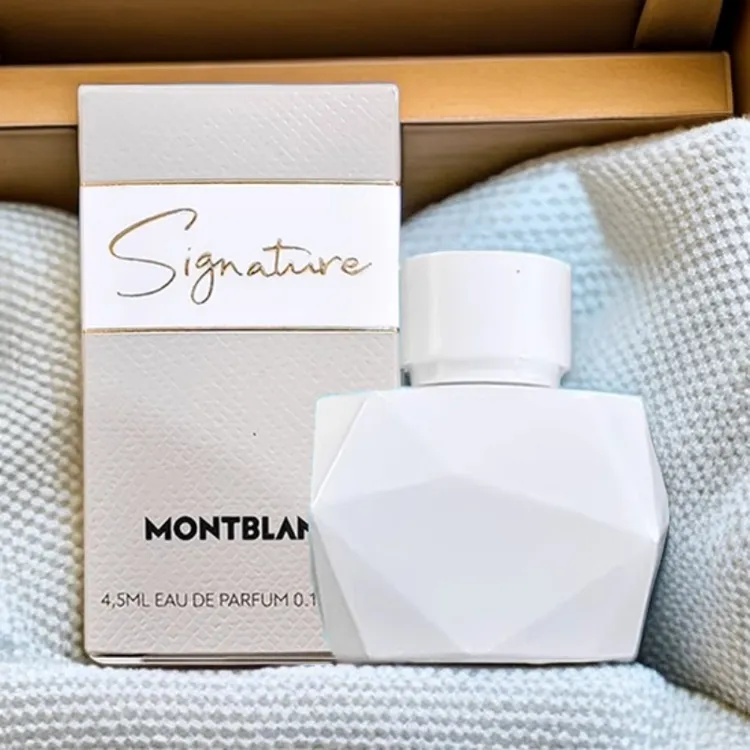 万宝龙（MONTBLANC）纯白印记女士香水小样4.5ml万宝龙纯白印记奶香