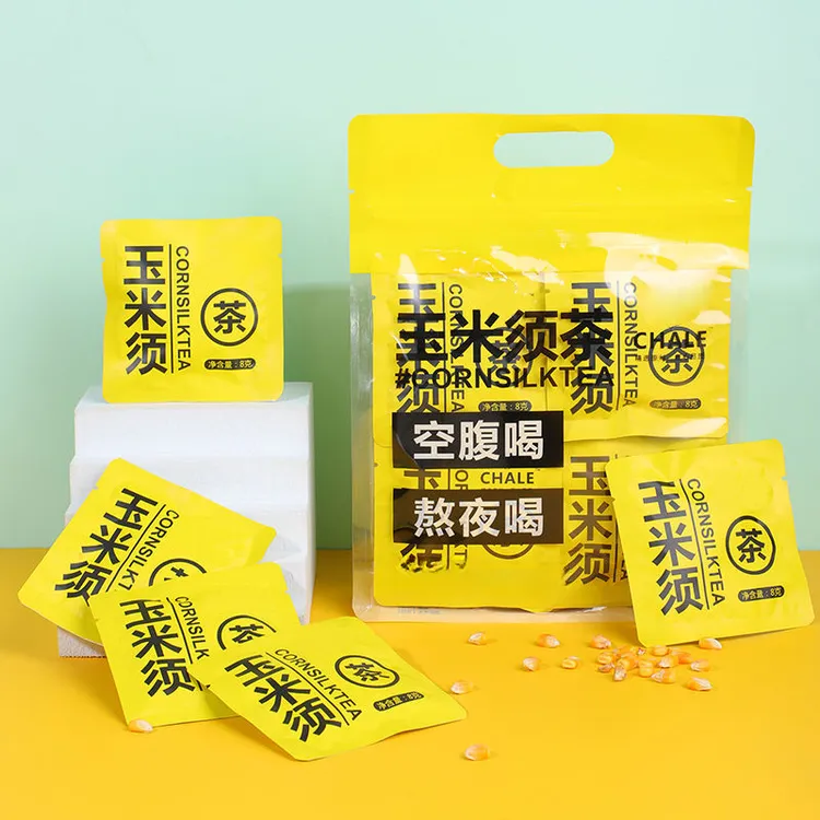 玉米须茶泡水喝独立茶包熬夜喝养生苦荞玉米胚芽自律打卡独立包装
