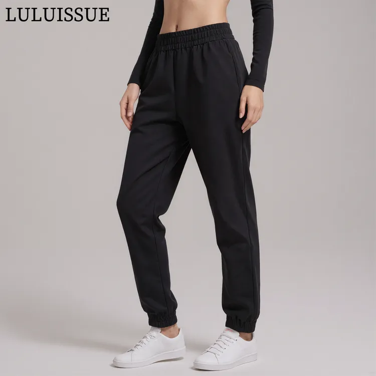 LULUISSUE秋季新款运动长裤女宽松显瘦通勤户外跑步瑜伽束脚裤