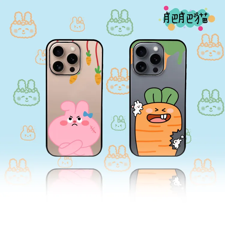 FATCAT | 眼红胡萝卜的兔兔手机壳适用苹果iphone16/15/14/13系列