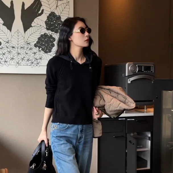 【暖调公式】Mayya Plus麦芽定制流光风百搭长袖针织衫上衣32537111
